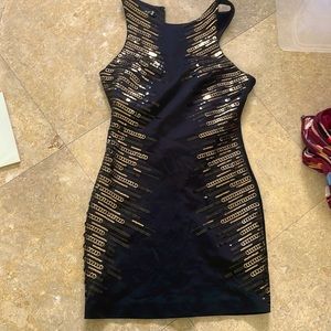 Bebe Sequin Dress